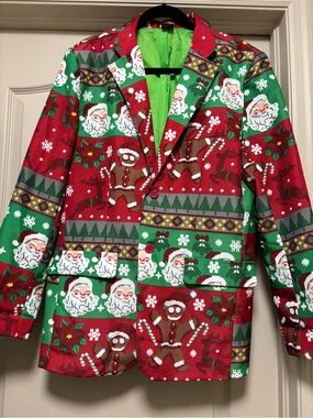 Unisex Dec 25th Christmas blazer size M